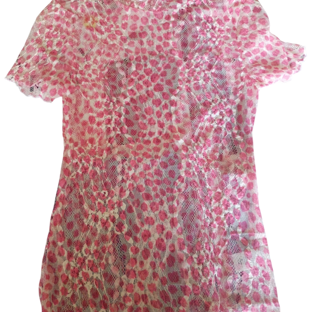 New Without Tag Must Have Pink and White Tank Top